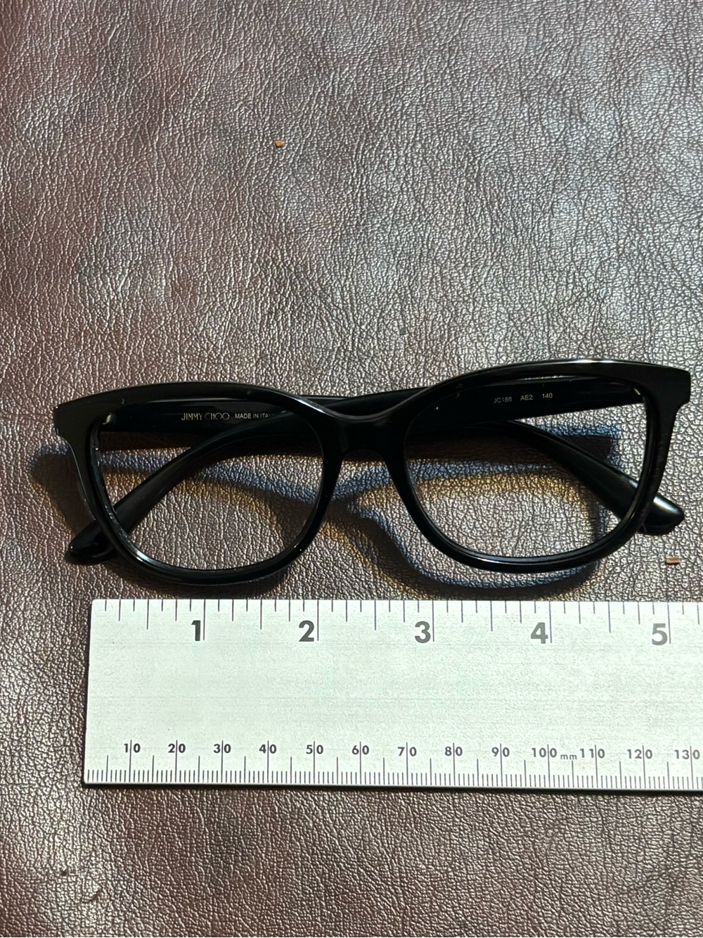 Jimmy Choo Black Cat-Eye Optical Frames (see description)